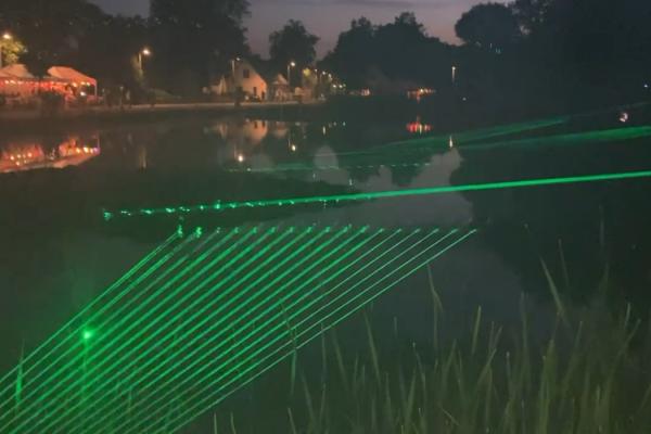 Lasershow Gadekaer